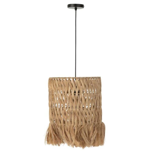 HANGING LAMP ROUND BABANA LEAF NATURAL