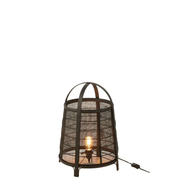 LAMP RYA COTTON/BAMBOO BLACK LARGE