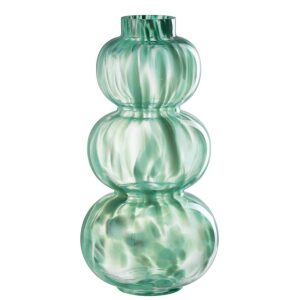 VASE BARBA GLASS GREEN LARGE