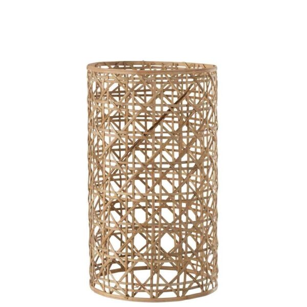 HURRICANE CANDICE GLASS/REED NATURAL LARGE