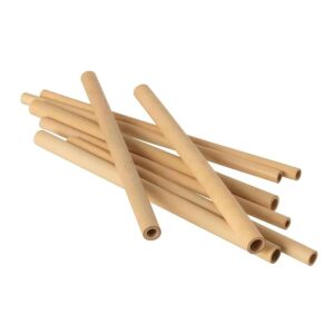 BOX 8XSTRAWS BAMBOO NATURAL