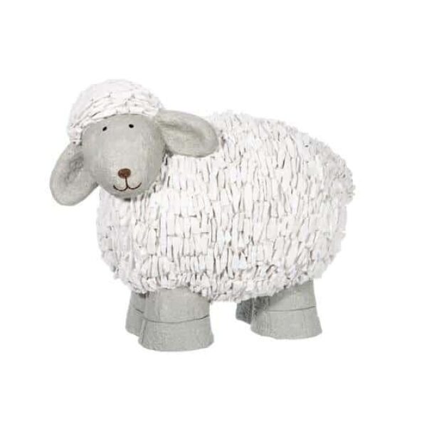 SHEEP  POLY WHITE/GREY  L