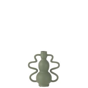 VASE MARIE ALUMINIUM GREEN