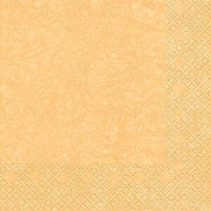 Serviett lys gul 25X25Cm