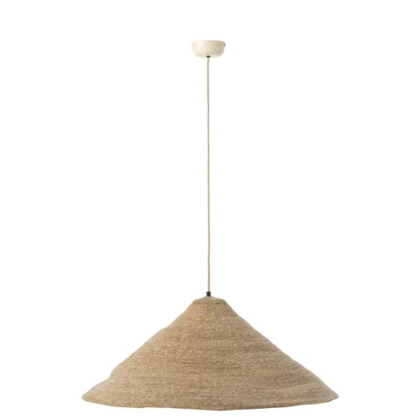 HANGING LAMP  HAT MOONJ GRASS LIGHT NATURAL LARGE