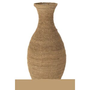 VASE LISE SEAGRASS NATURAL LARGE