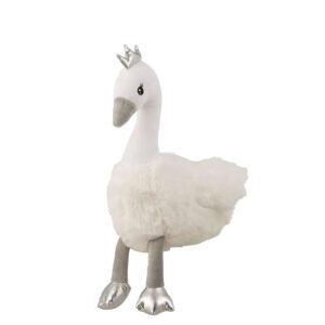 SWAN PLUSH WHITE/GREY/SILVER LARGE