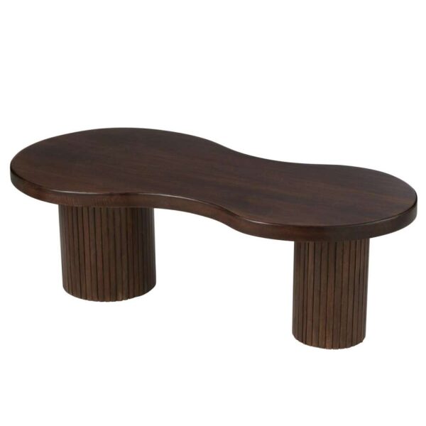 SALON TABLE INFINITY MANGO WOOD BROWN SMALL