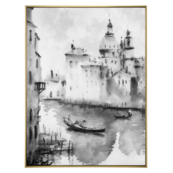 Maleri m/ramme 90x120cm