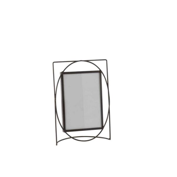 PHOTO FRAME RECTANGLE METAL/GLASS DARK BROWN LARGE