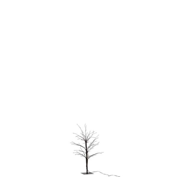 TREE BARE+LED METAL BLACK SMALL