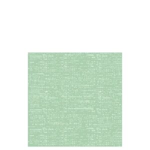 PACK 12 NAPKINS TEXTTILE TOUCH PAPER PASTEL GREEN LARGE