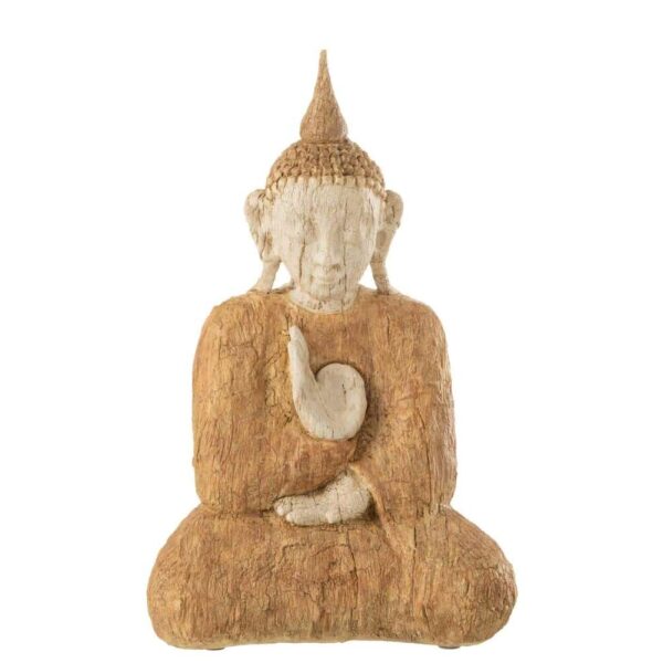 BUDDAH SITTING POLY NATURAL/BEIGE LARGE