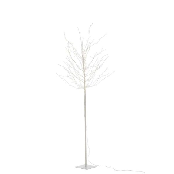 TREE BARE+LED METAL WHITE LARGE