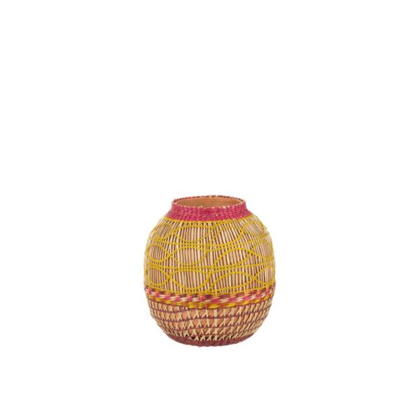 VASE WICKER SEAGRASS MIX MEDIUM