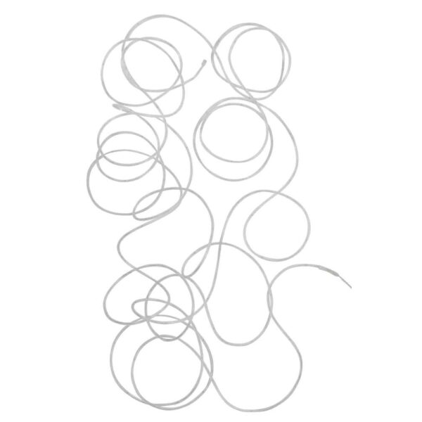 CHRISTMAS LIGHTS 10M IN/OUTDOOR WHITE PLASTIC