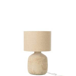 TABLE LAMP MIA TERRACOTTA BEIGE SMALL