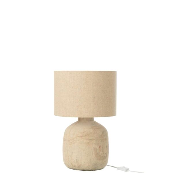 TABLE LAMP MIA TERRACOTTA BEIGE SMALL