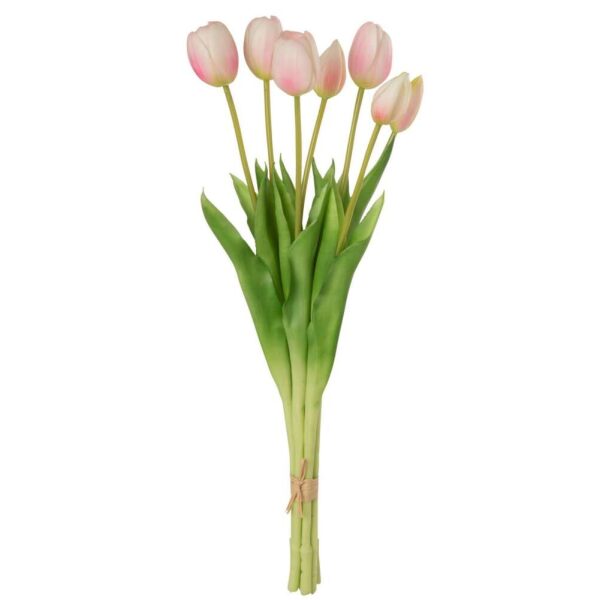 BOUQUET TULIPS 7PIECES PU SOFT PINK LARGE