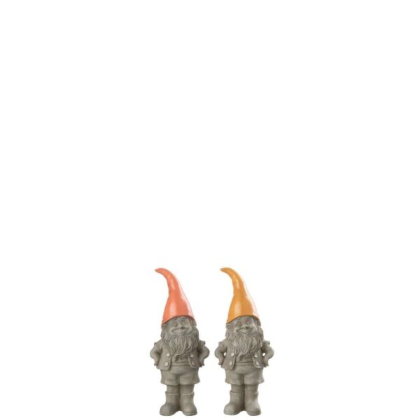 GNOME POINTY HAT POLY MIX SMALL ASSORTMENT OF 2