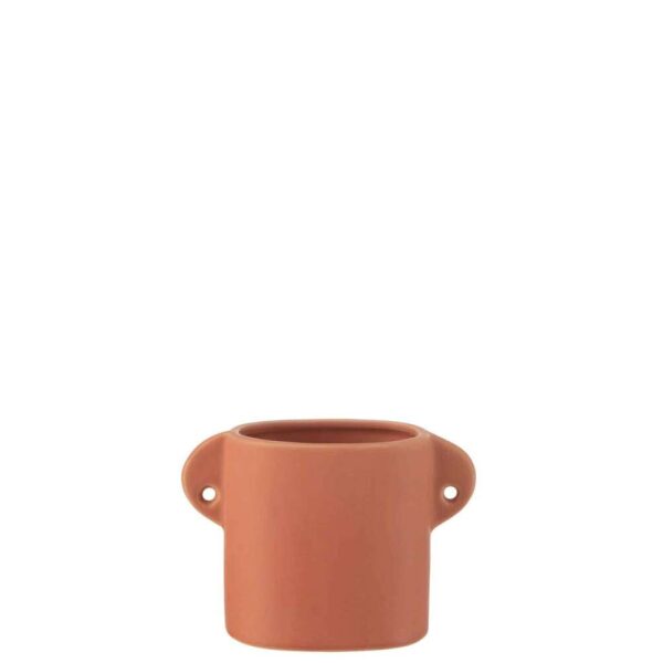 POT RENAISSANCE CERAMIC ORANGE