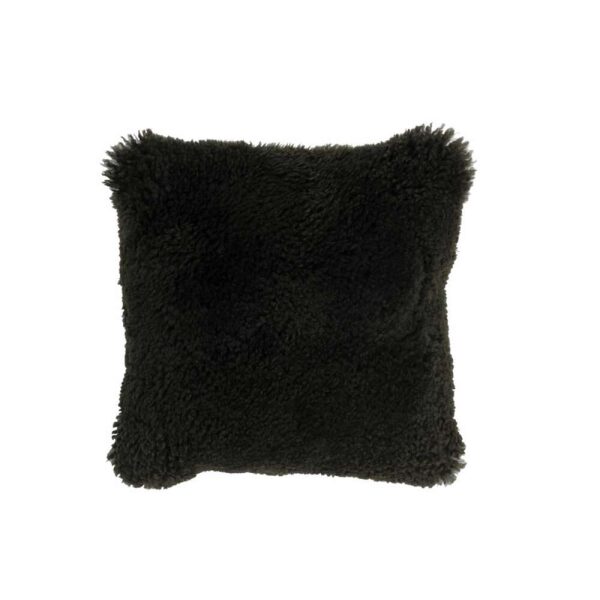 CUSHION SQUARE SHEEPSKIN GREEN
