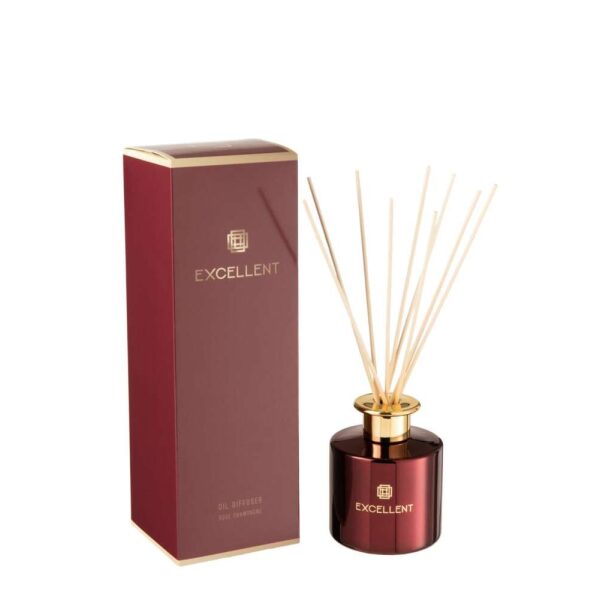 SCENTED OIL+STICKS EXCELLENT ROSE CHAMPAGNE WINE RED