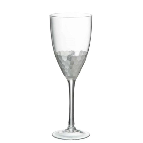 DRINKING GLASS H2O GLASS TRANSPARENT/GOLD