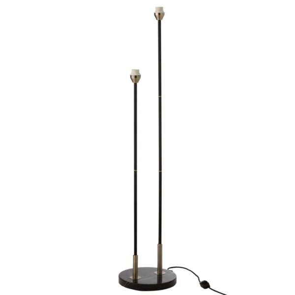 BASE FLOORLAMP BOLLIE STEEL/MARBLE BLACK