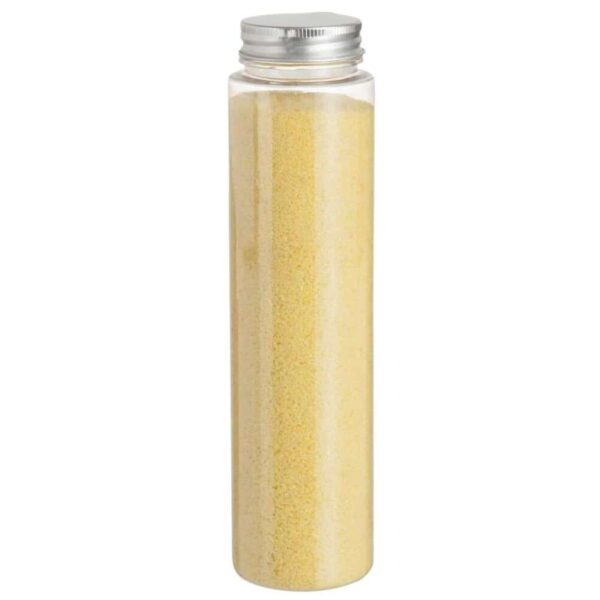 SAND DECORATIVE 600GRAM IN BOTTLE YELLOW