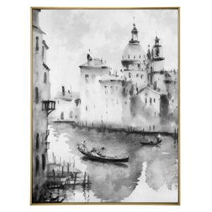 Maleri m/ramme 90x120cm
