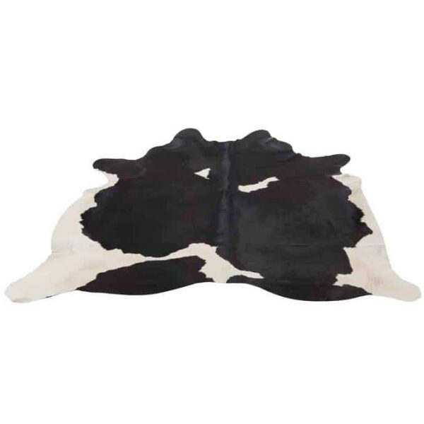 COW SKIN LEATHER BLACK/WHITE 3-4M²