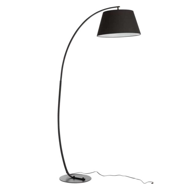 LAMP STANDING ARCH METAL BLACK