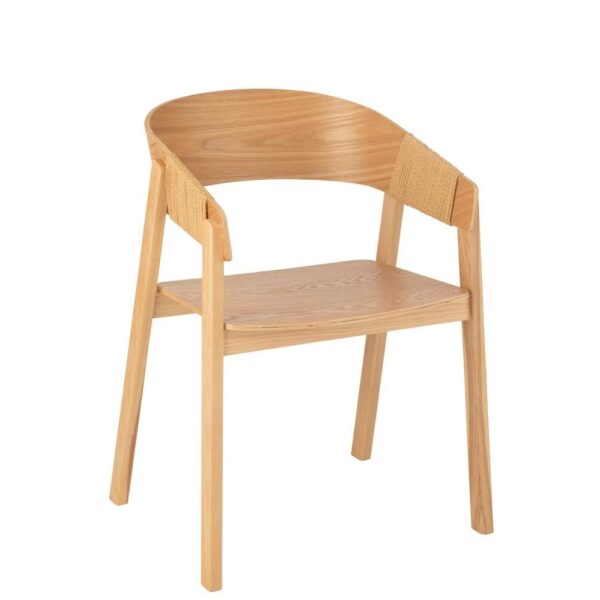 CHAIR NAGA ASHWOOD/ROPE NATURAL