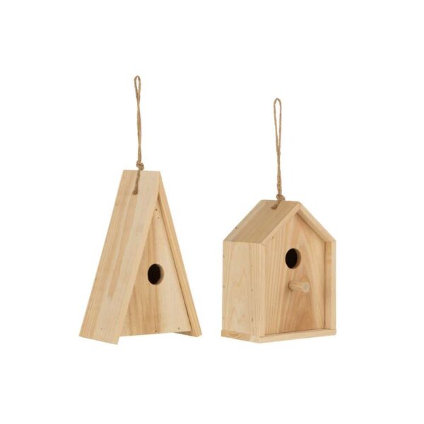 BIRDHOUSE PAUL CHINA FIR ASSORTIMENT DE 2