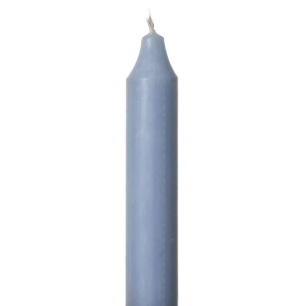 Kronelys Rustikk 2,2X30Cm 17 Lys Blå