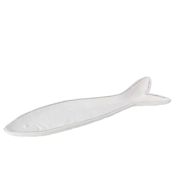 TRAY FISH TODI IRON WHITE