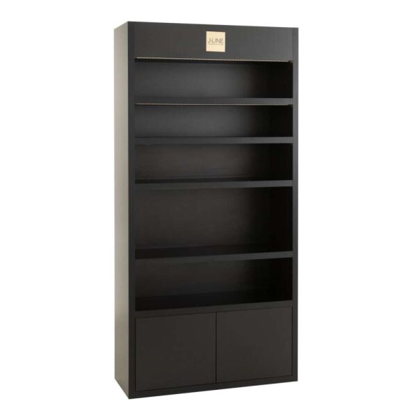 CONSIGNMENT CABINET LED J-LINE BLACK