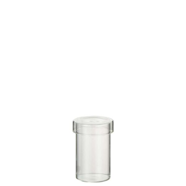 GLASS POT LISA GLASS TRANSPARENT SMALL