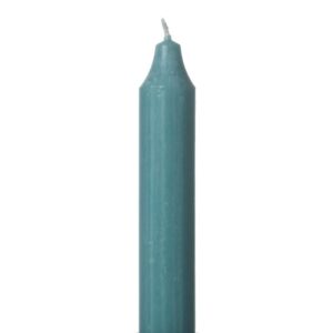 Kronelys Rustikk 2,2X30Cm 33 Turkis