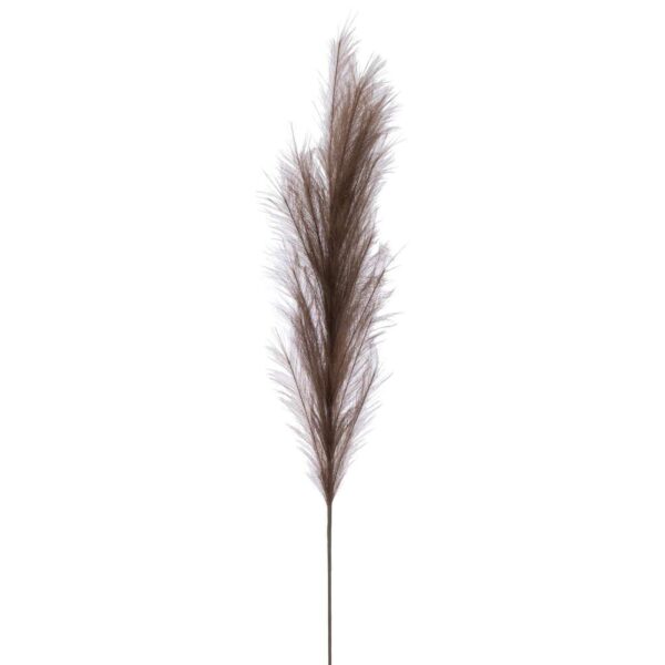 BRANCH PLUMEAU PLASTIC DARK BROWN LARGE