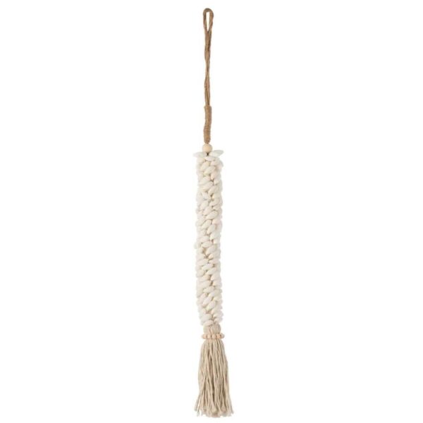 HANGER SHELLS WHITE ROPE COTTON ECRU