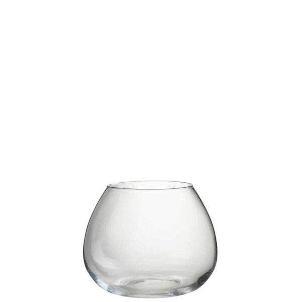 VASE FIE GLASS TRANSPARENT MEDIUM