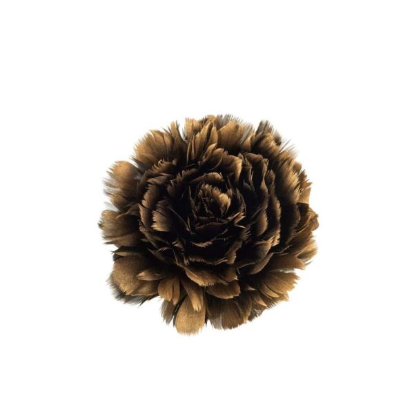 BAUBLE DECO LOOSE FEATHERS GOLD
