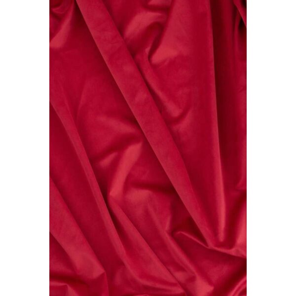 FABRIC LONG VELVET RASPBERRY