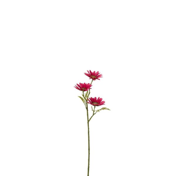 FLOWER DAISY PLASTIC FUCHSIA