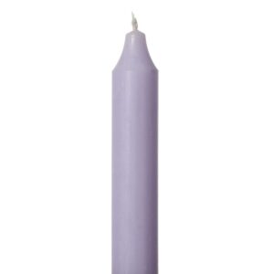 Kronelys Rustikk 2,2X30Cm 66 Lys Lilla