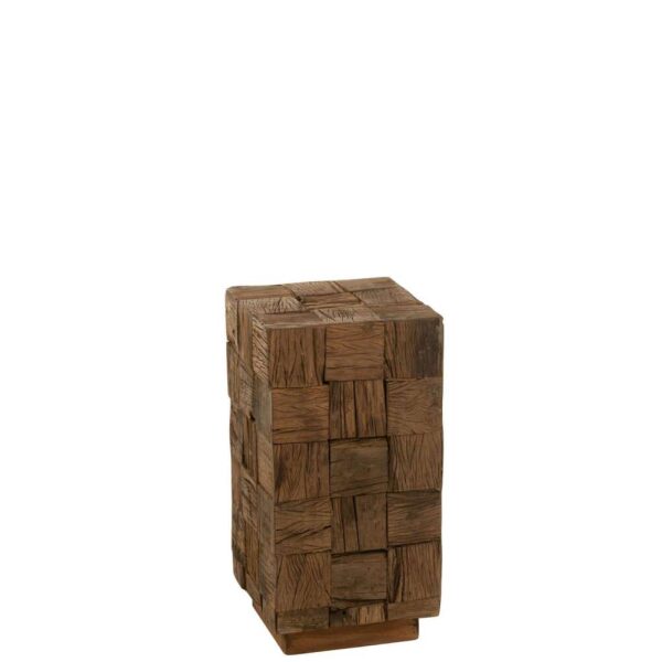 PILLAR WOOD NATURAL SMALL