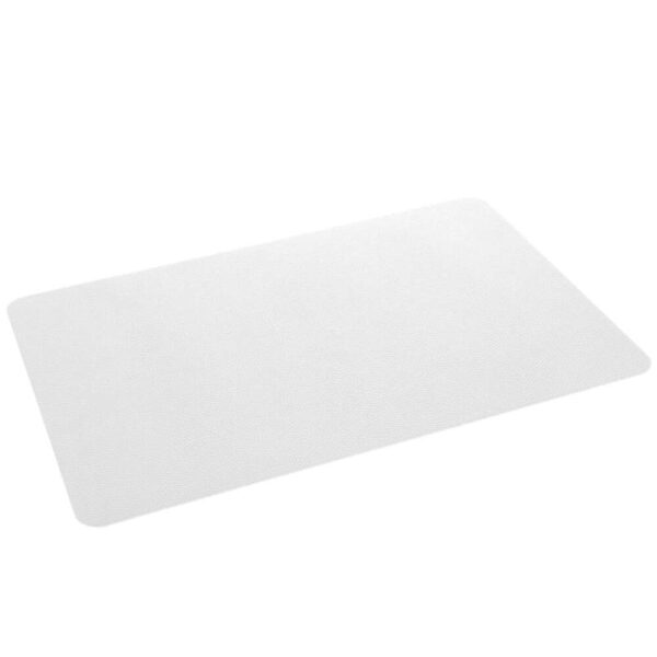PLACEMAT RECTANGLE PVC WHITE