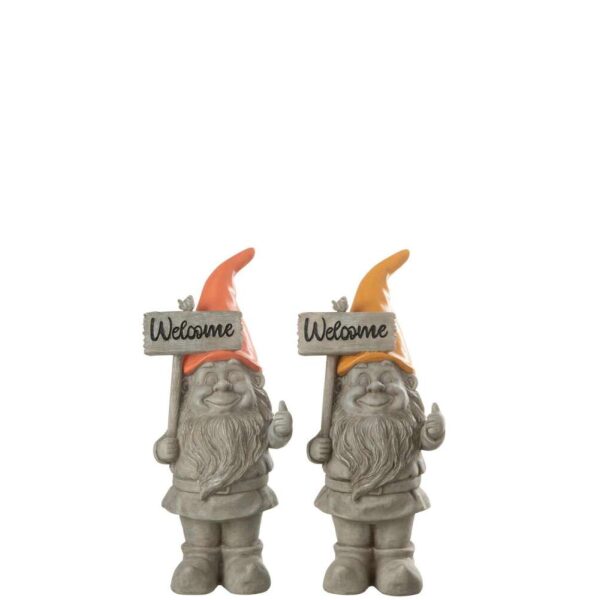 GNOME WELCOME POLY MIX ASSORTMENT OF 2